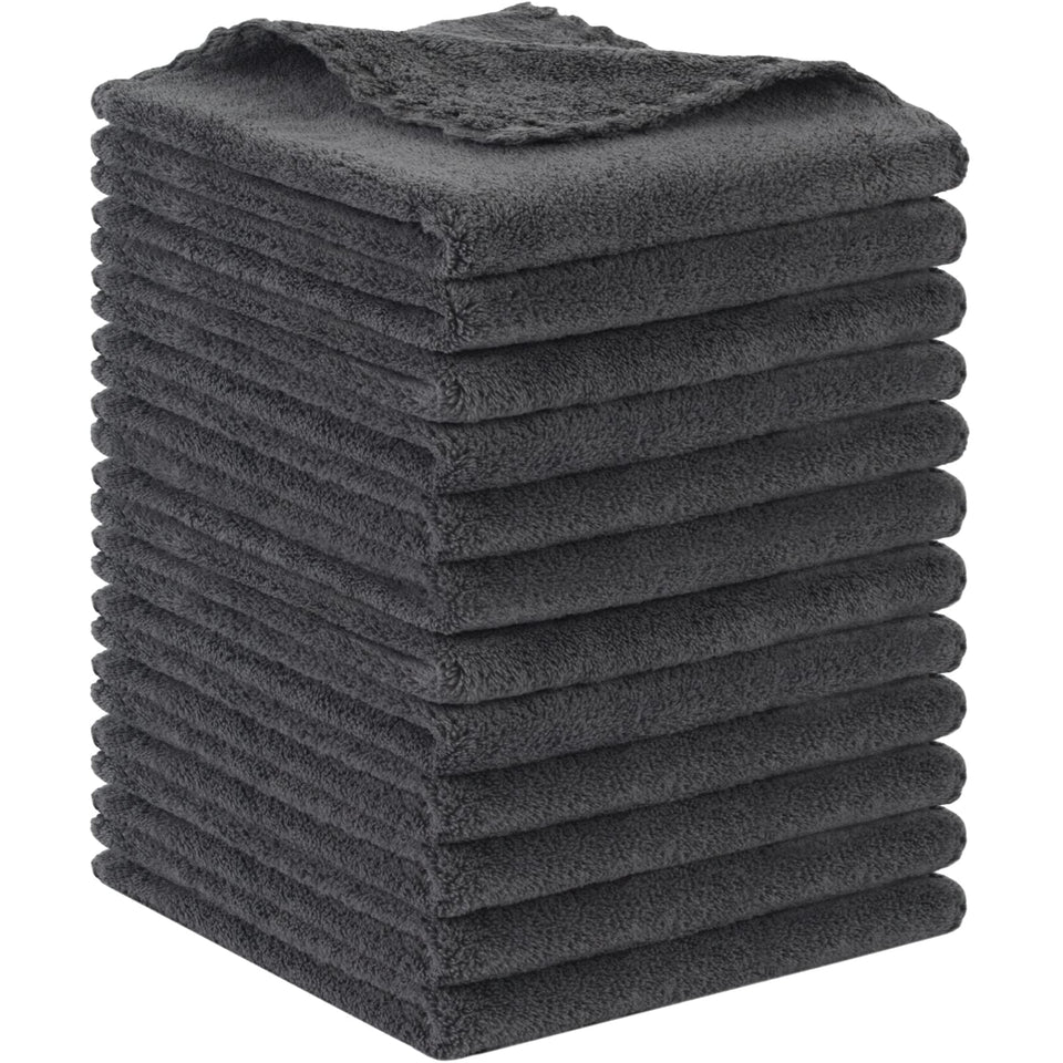 SUNLAND front view of folded dark grey pack showing clean design and value