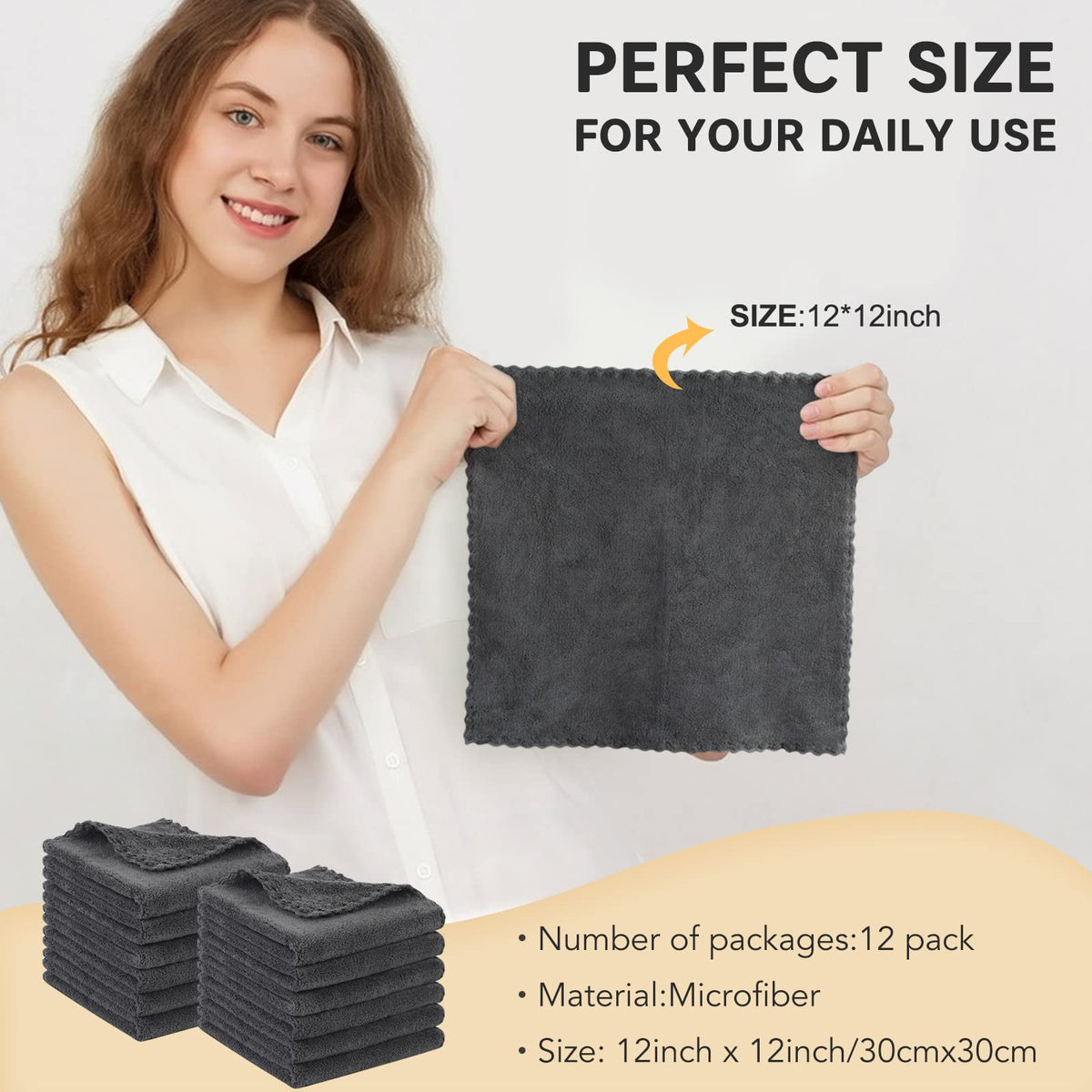 SUNLAND towels in washing machine showing machine-washable durability