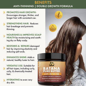 Applying Sunny Isle butter to the scalp to moisturize and soothe