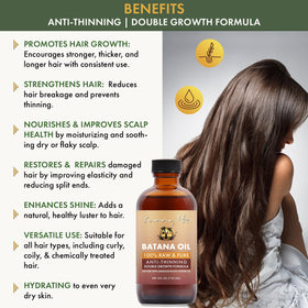 Sunny Isle applied in hair during hot oil treatment for deep conditioning