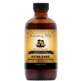 Sunny Isle front packaging showing extra dark JBCO and benefits