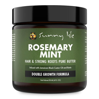 Sunny Isle jar front label showing product benefits and fragrance
