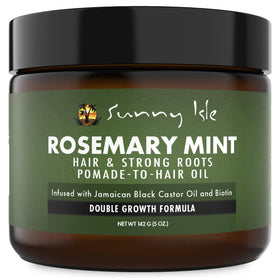 Sunny Isle jar front showing product label and benefits