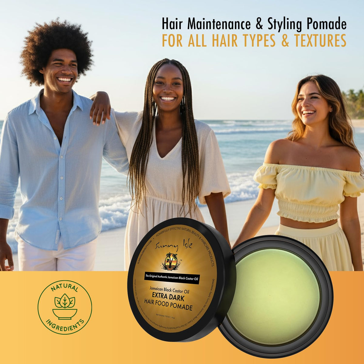 Sunny Isle smoothing edges with comb for sleek, controlled hairline