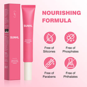 Sunnyholiday cream texture on hand showing lightweight consistency and quick absorption