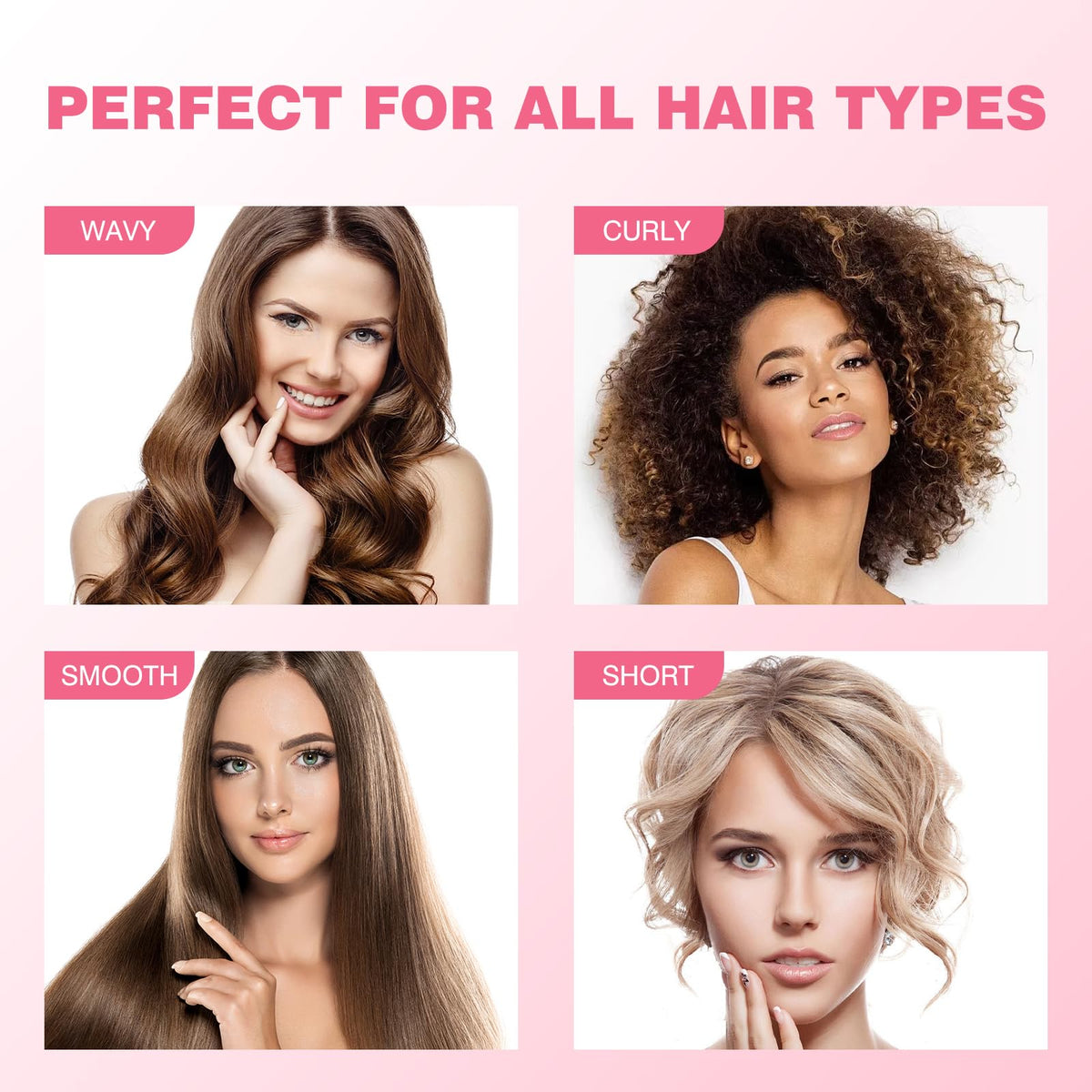 Sunnyholiday no-flake hair finish detail displaying smooth glossy strands without residue