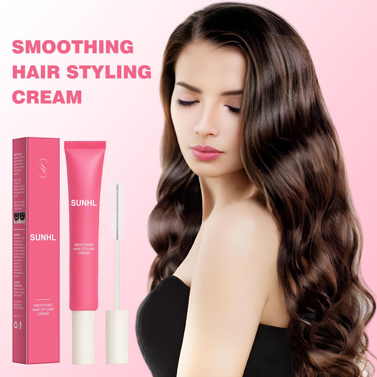 Sunnyholiday wand applicator close-up for precise edge control and easy touch-ups