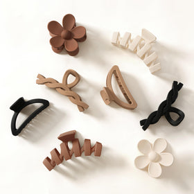 Sunolga front packaging showing eight stylish clips and colors for easy selection