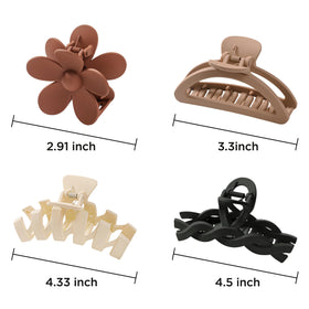 Sunolga gradient color array displaying black khaki burgundy and off white for outfit matching
