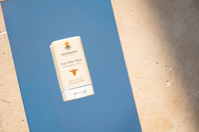 Sunroot Naturals open cap and twist mechanism for easy reapplication