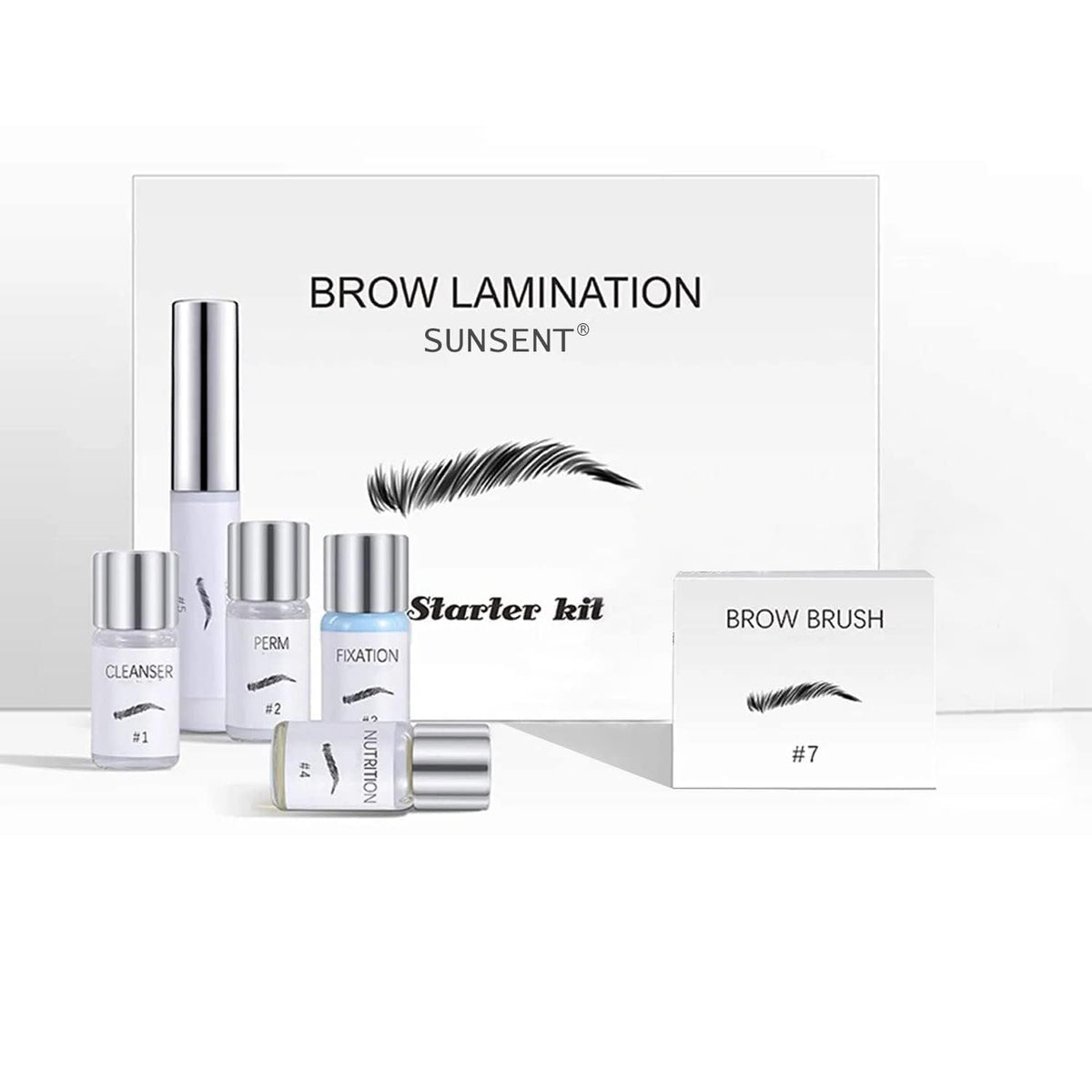 SUNSENT kit front packaging showing full contents and easy benefits