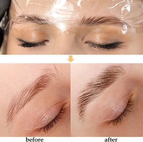SUNSENT perming and neutralizer bottles highlighting gentle formula