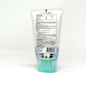 Sunshine & Glitter lotion texture closeup showing smooth application and shimmer