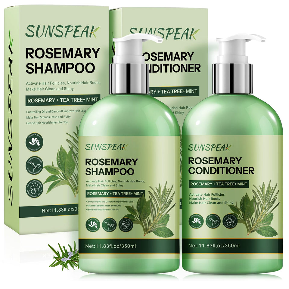 Sunspeak front packaging showing shampoo and conditioner for thicker hair