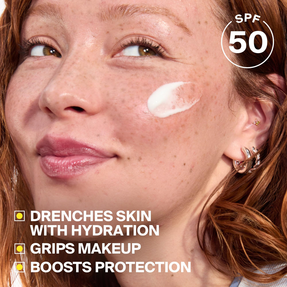 Supergoop! Dewscreen pump dispensing product for controlled application