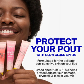 Supergoop! ingredients shot with shea and peptides emphasizing hydration