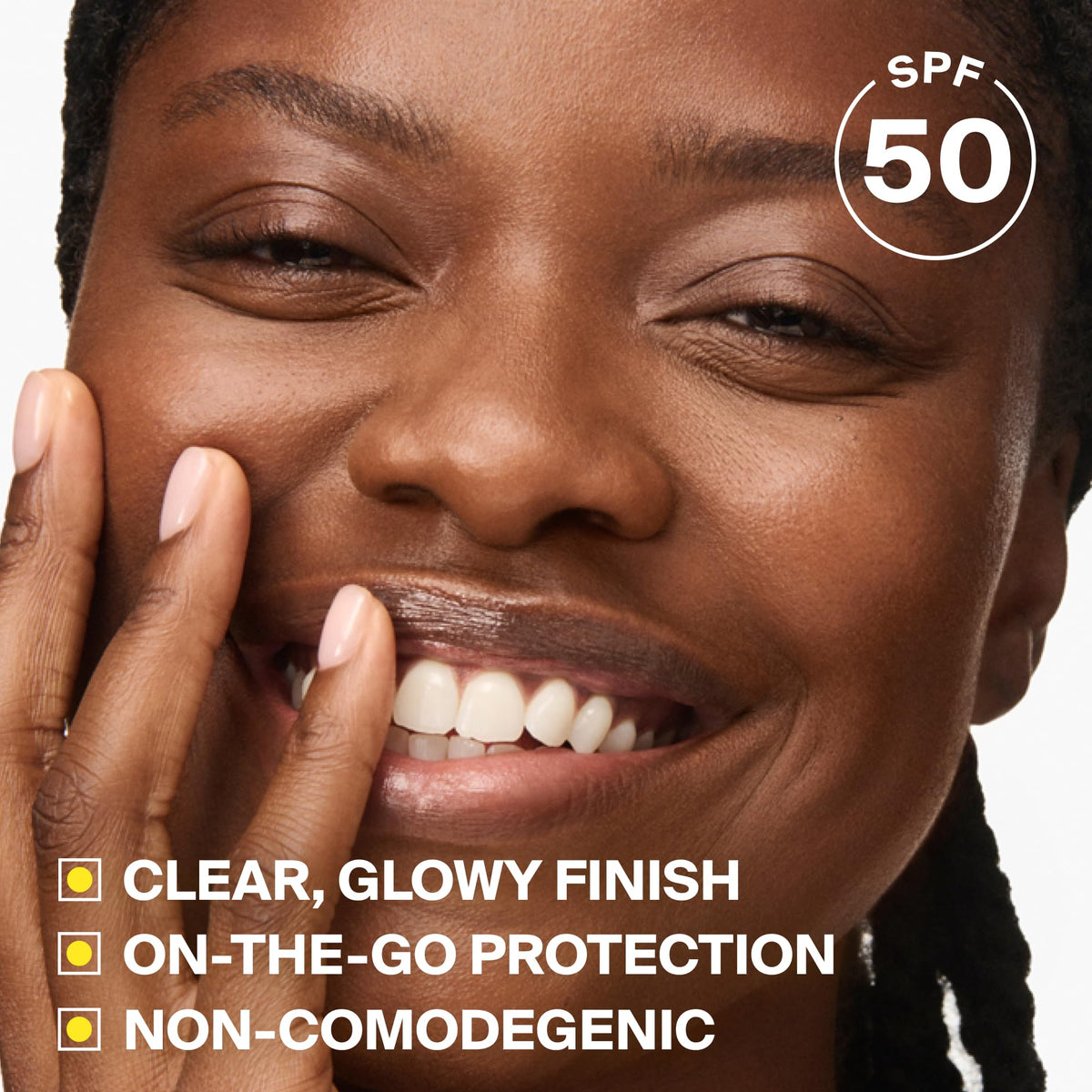Supergoop! Glow Stick close-up of texture highlighting hydrating finish