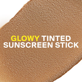 Supergoop! Glowscreen Golden Hour close-up highlighting warm pearlescent tint