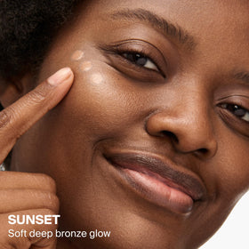 Supergoop! open cap with dispensed drop for easy application benefit