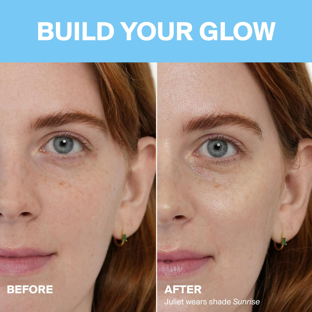 Supergoop! Glowscreen open stick with cap detail for easy twist-up use and precise application
