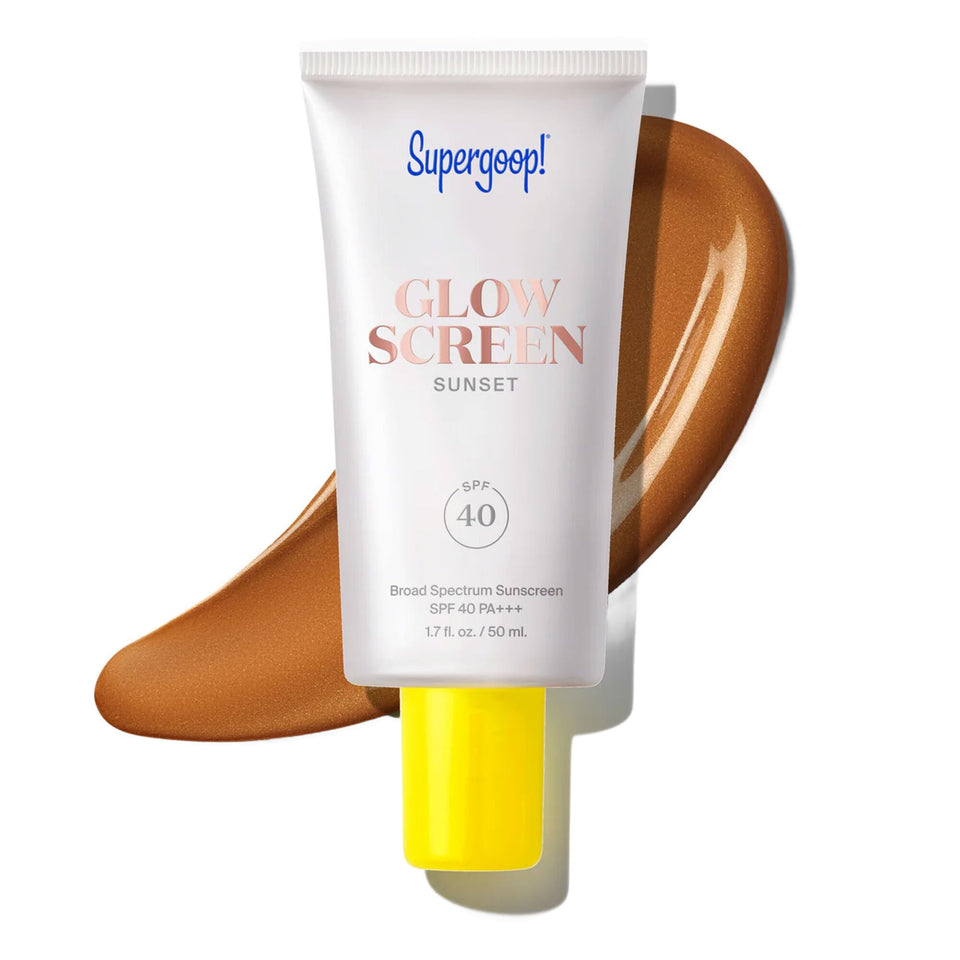 Supergoop! front packaging showing bottle and branding for easy recognition and benefit