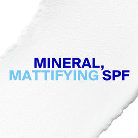 supergoop! close-up texture of Mattescreen highlighting smooth mattifying finish