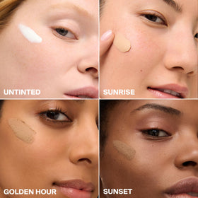 supergoop! Mattescreen used under foundation to prime and control shine