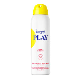 Supergoop! front packaging showing SPF 50 and citrus benefit