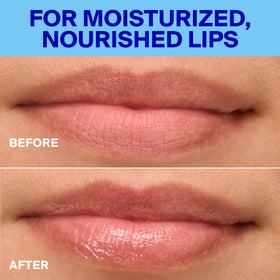 Supergoop! mint balm texture close-up, creamy hydration for dry lips