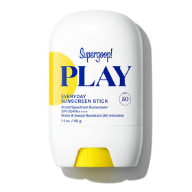 Supergoop! PLAY stick front packaging showing SPF 50 protection