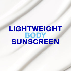 Supergoop! PLAY lotion texture close-up highlighting lightweight, non-greasy finish