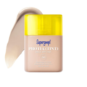 Supergoop! front packaging showing product name and SPF 50 for quick identification and confidence