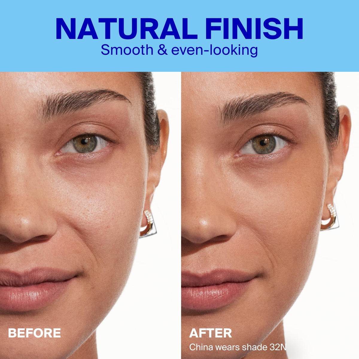 Supergoop! texture close-up dispensing cushiony tint for even application