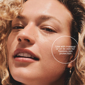 Supergoop! in a bathroom routine setting showing morning skincare integration