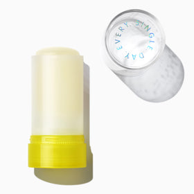 Supergoop! stick with cap removed and twist mechanism visible for easy use