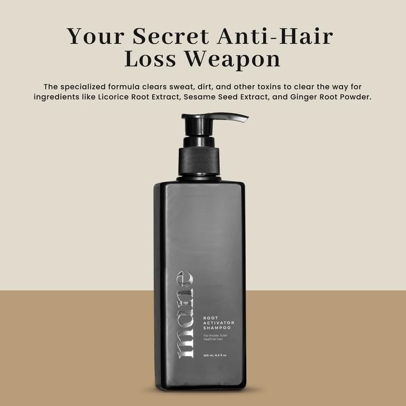Superior Mane foamy lather in hand illustrating effective cleansing