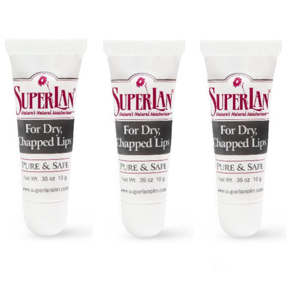 superlan front packaging showing three tubes and clear product benefits