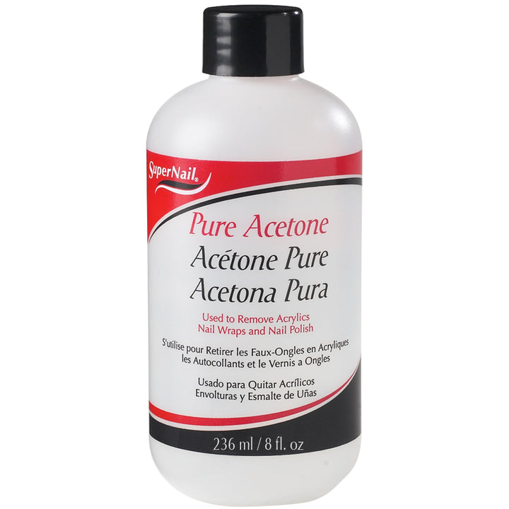 SuperNail bottle front view showing label and 8 oz size for quick identification