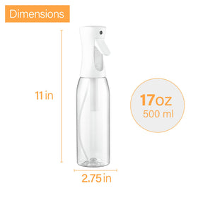 SUPER+ close-up of ultra-fine nozzle delivering even micro-mist for precise styling