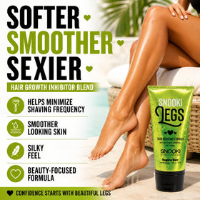 Supre Snooki bronzing cream close-up showing rich color and moisturizing look