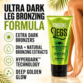 Supre Snooki open cap with lotion texture demonstrating smooth application