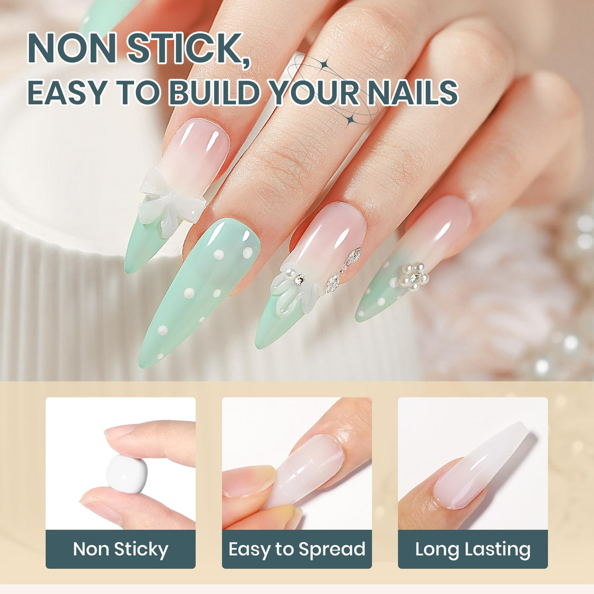 SUPWEE carved 3D nail flower demonstrating detailed design capability