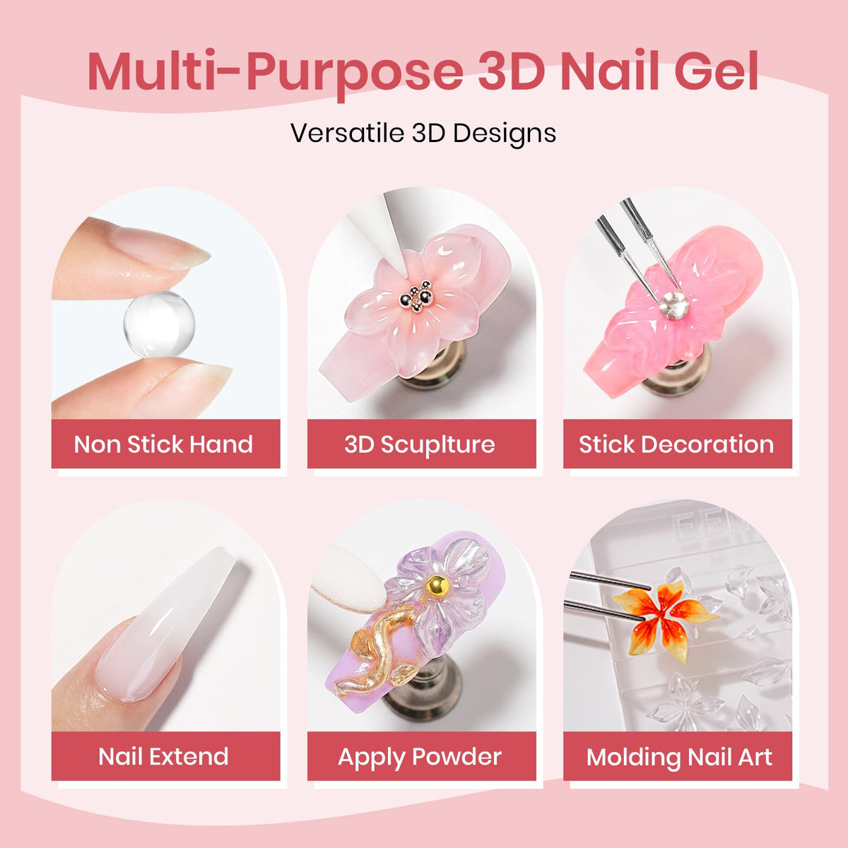 SUPWEE dual forms and nail file organized for easy home use