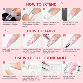 SUPWEE finished manicure lifestyle shot showing durable decorative results