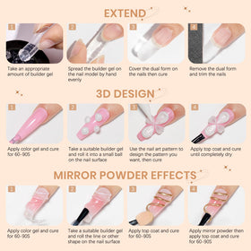 SUPWEE finished manicure on hands in lifestyle shot showing durable glossy results