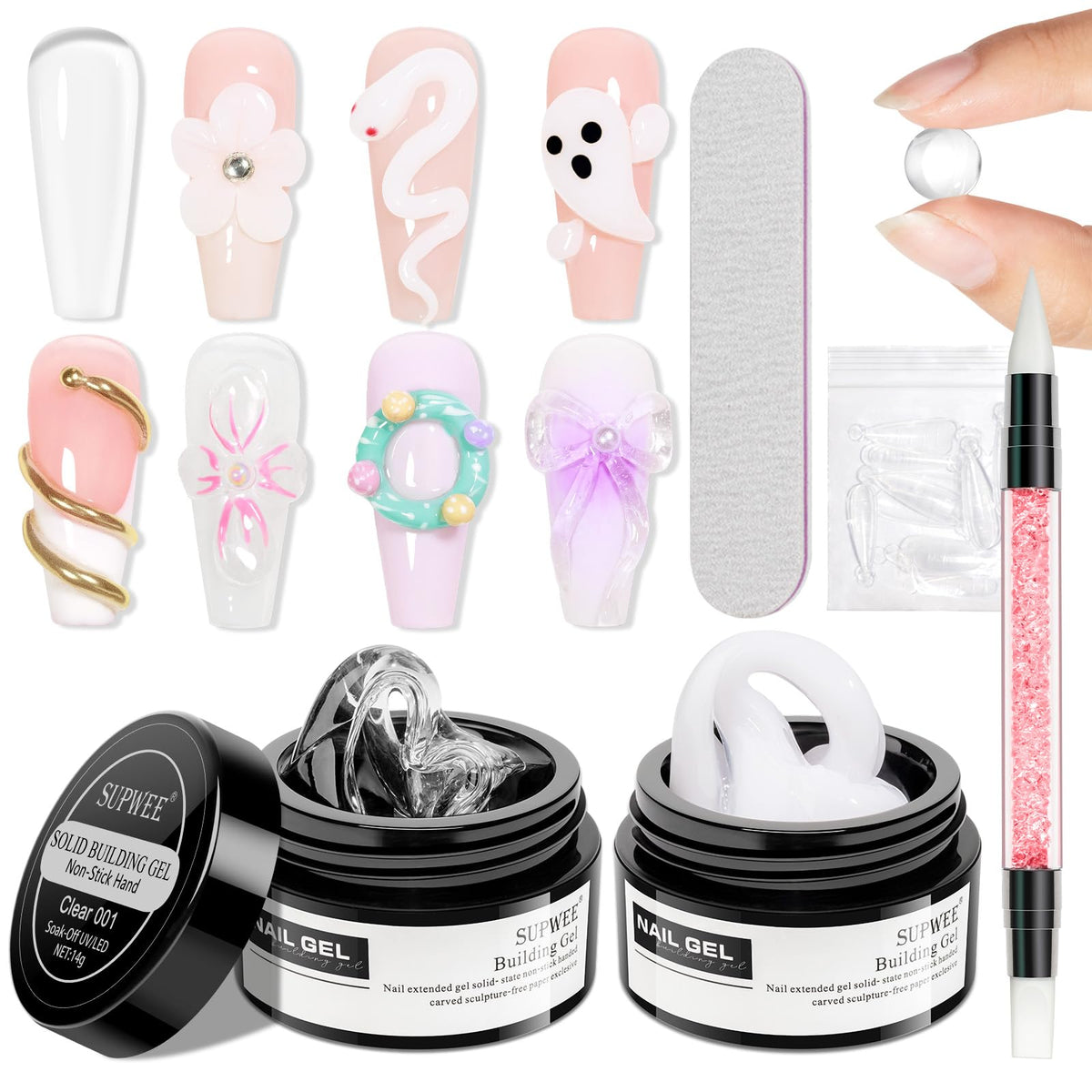 SUPWEE kit front packaging showing all contents and benefits