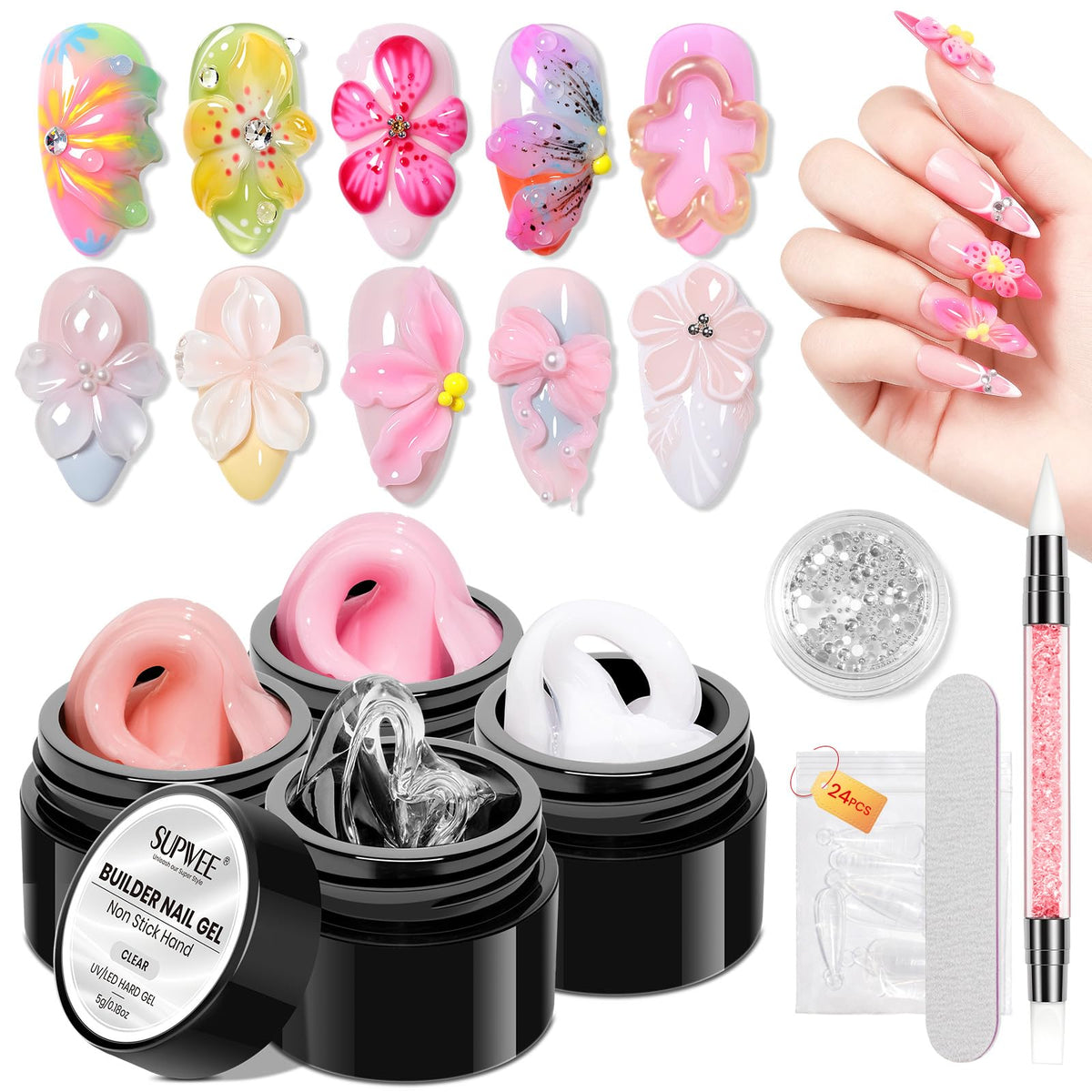 SUPWEE kit front packaging showing all contents and beginner benefits