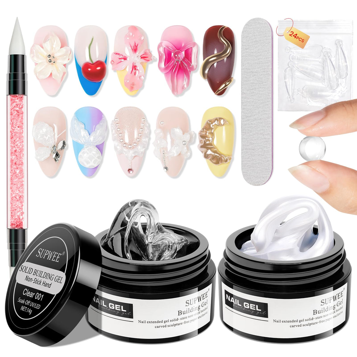 SUPWEE front packaging showing kit contents for easy setup