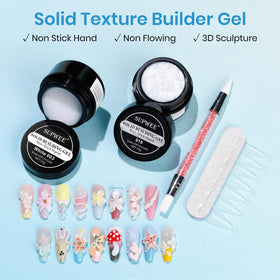 SUPWEE close-up gel texture demonstrating non-sticky sculpting control