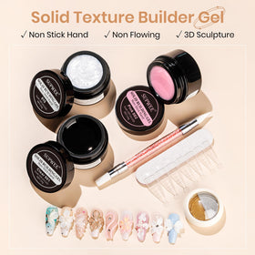 SUPWEE gel texture close-up demonstrating non-stick control and smooth shaping